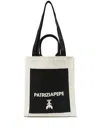 Patrizia Pepe Pattern-jacquard Tote Bag In Neutrals