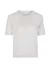 Patrizia Pepe Plain T-shirt In White