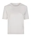 Patrizia Pepe Plain T-shirt In White