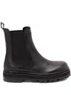 Patrizia Pepe Platform Chelsea Boots In Black
