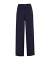 Patrizia Pepe Pleated Wide-leg Trousers In Multi