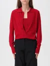 Patrizia Pepe Polo Shirt  Woman Color Red In Red