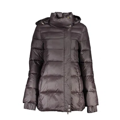 Patrizia Pepe Polyamide Jackets & Women's Coat In Black