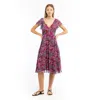 Patrizia Pepe Polyester Casual Women's Dress In Purple