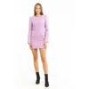 Patrizia Pepe Polyester Casual Women's Dress In Purple