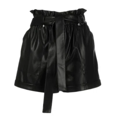 Patrizia Pepe Polyethylene Women's Shorts In Black