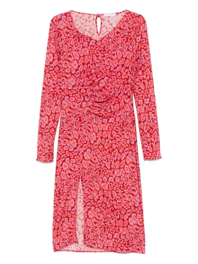PATRIZIA PEPE PRINTED MIDI DRESS