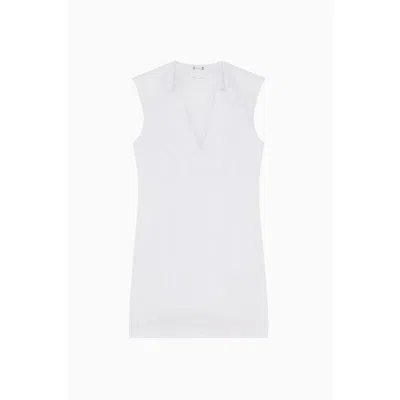 Patrizia Pepe Purple Viscose Casual Dress In White