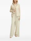 Patrizia Pepe Quilted Gilet In Neutral