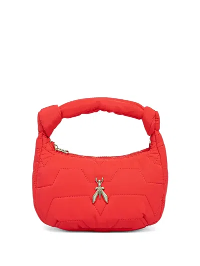 Patrizia Pepe Quilted Mini Bag In Red