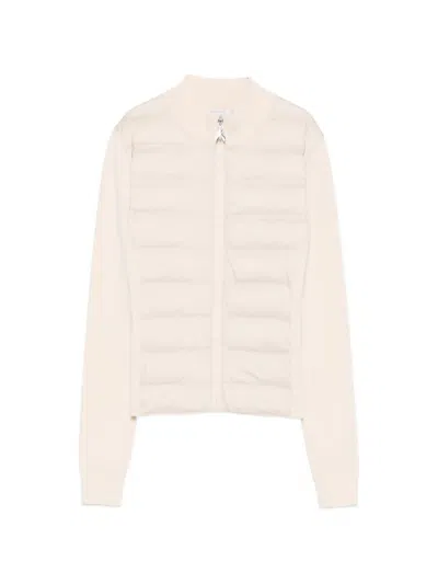 Patrizia Pepe Quilted Zipped Puffer Jacket In Pink