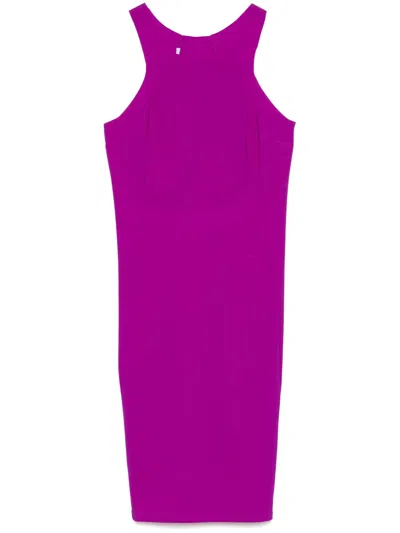 Patrizia Pepe Racerback Mini In Purple