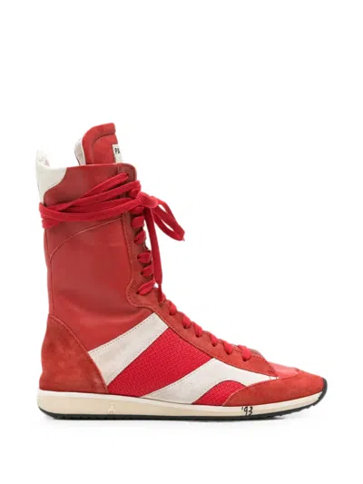 Patrizia Pepe Racing Skin '93 Sneakers In White