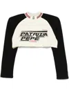 Patrizia Pepe Racing Sweatshirt In Neutrals