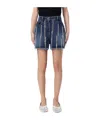 Patrizia Pepe Rhinestone-embellished Shorts In Blue