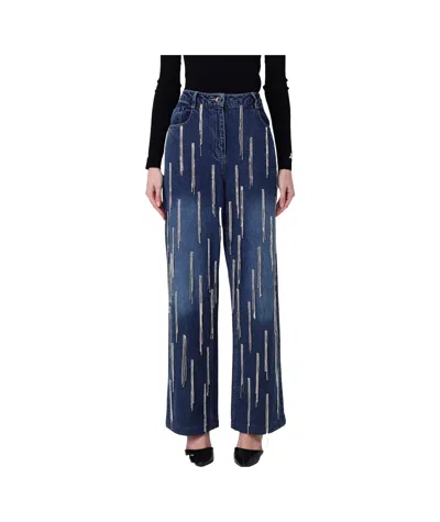 PATRIZIA PEPE RHINESTONES JEANS