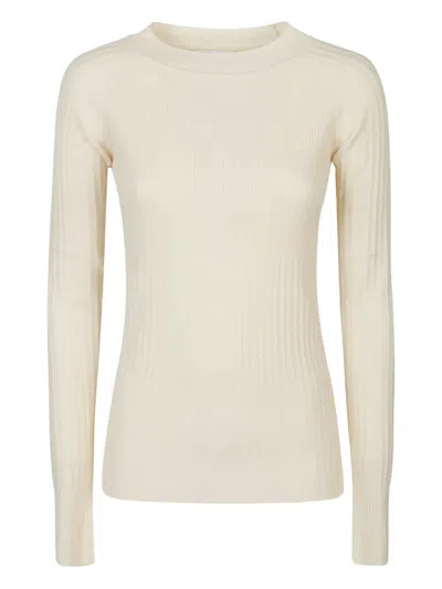 PATRIZIA PEPE RIBBED LONG-SLEEVE T-SHIRT