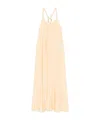Patrizia Pepe Ring Hardware Detailed Maxi Dress