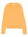 Patrizia Pepe Round-neck Sweater In Orange