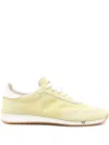Patrizia Pepe Running Skin '93 Sneakers In Yellow
