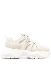 Patrizia Pepe Running Sneakers In Neutrals