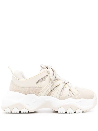 Patrizia Pepe Running Sneakers In Neutrals