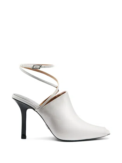 Patrizia Pepe Sabot Skin In Leather In Multi