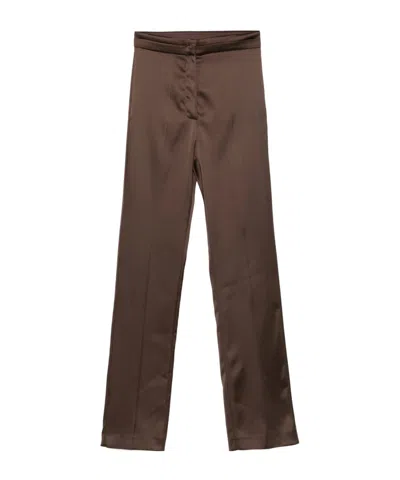 Patrizia Pepe Satin Trousers