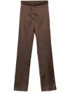 Patrizia Pepe Pants In Brown
