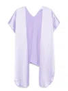 Patrizia Pepe Satined Stole In Purple