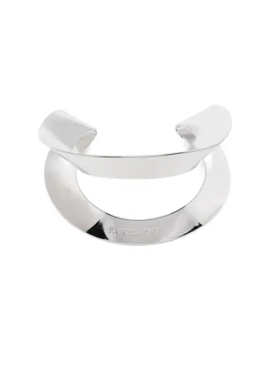 Patrizia Pepe Sensual Shape Bracelet In Silver