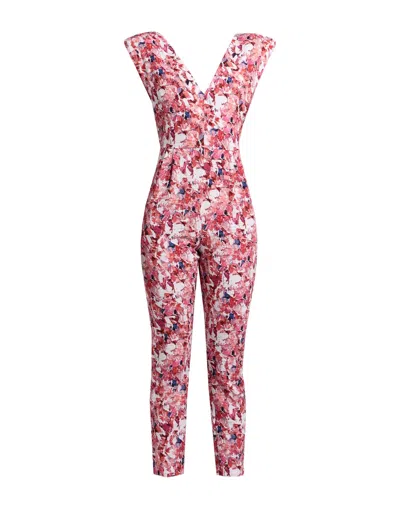 Patrizia Pepe Sera Jumpsuits In Red