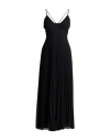 Patrizia Pepe Sera Woman Maxi Dress Black Size 6 Polyester