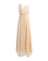 Patrizia Pepe Sera Woman Maxi Dress Blush Size 8 Viscose In Pink