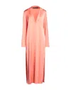 Patrizia Pepe Sera Long Dresses In Pink