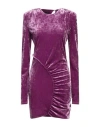 Patrizia Pepe Sera Woman Mini Dress Mauve Size 3 Polyester, Elastane