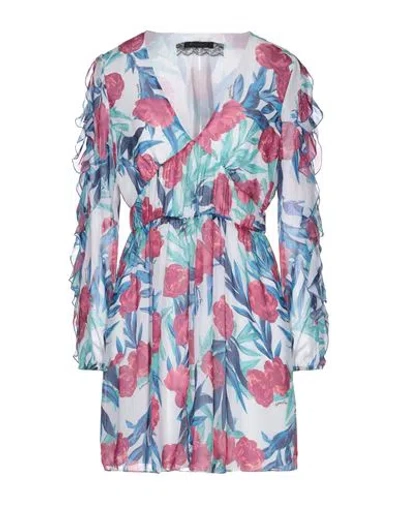 Patrizia Pepe Sera Short Dresses In White