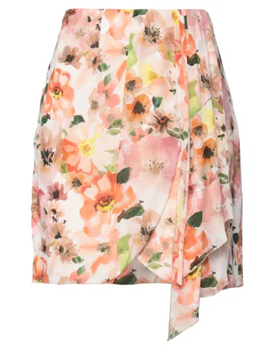 Patrizia Pepe Sera Mini Skirts In Pink