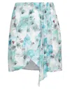Patrizia Pepe Sera Mini Skirts In Blue