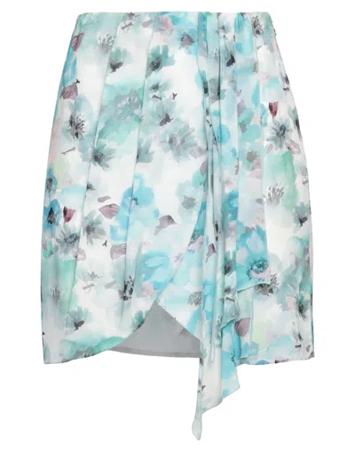 Patrizia Pepe Sera Mini Skirts In Blue
