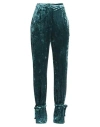 Patrizia Pepe Sera Woman Pants Deep Teal Size 10 Polyester, Elastane In Green