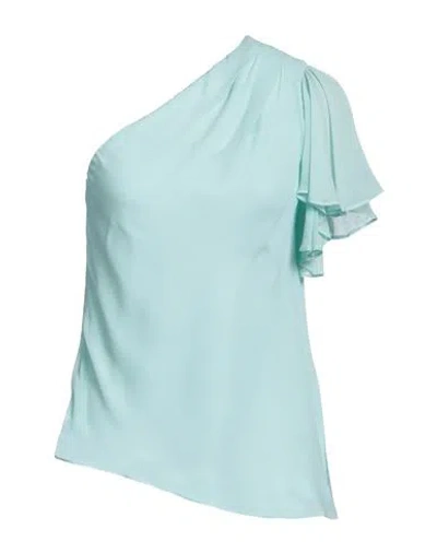 Patrizia Pepe Sera Woman Blouse Light Green Size 2 Viscose