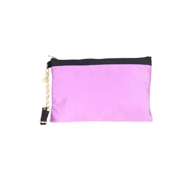 Patrizia Pepe Seta Women Women's Clutch In Purple