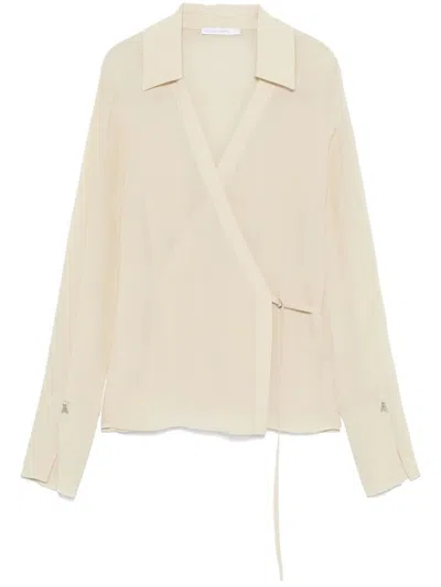 Patrizia Pepe Shirt In Beige