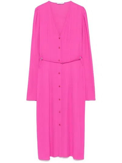 Patrizia Pepe Shirt Dress In Pink