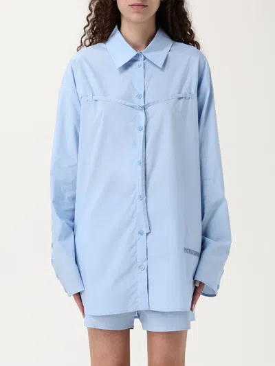 Patrizia Pepe T-shirt  Woman Color Sky Blue