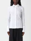 Patrizia Pepe Shirt  Woman Color White In White