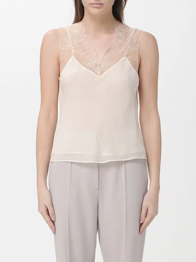 Patrizia Pepe Shirt  Woman Color Ivory In Brown