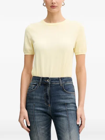 Patrizia Pepe Short-sleeve T-shirt In Neutral