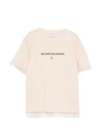 Patrizia Pepe Short-sleeve T-shirt In Pink